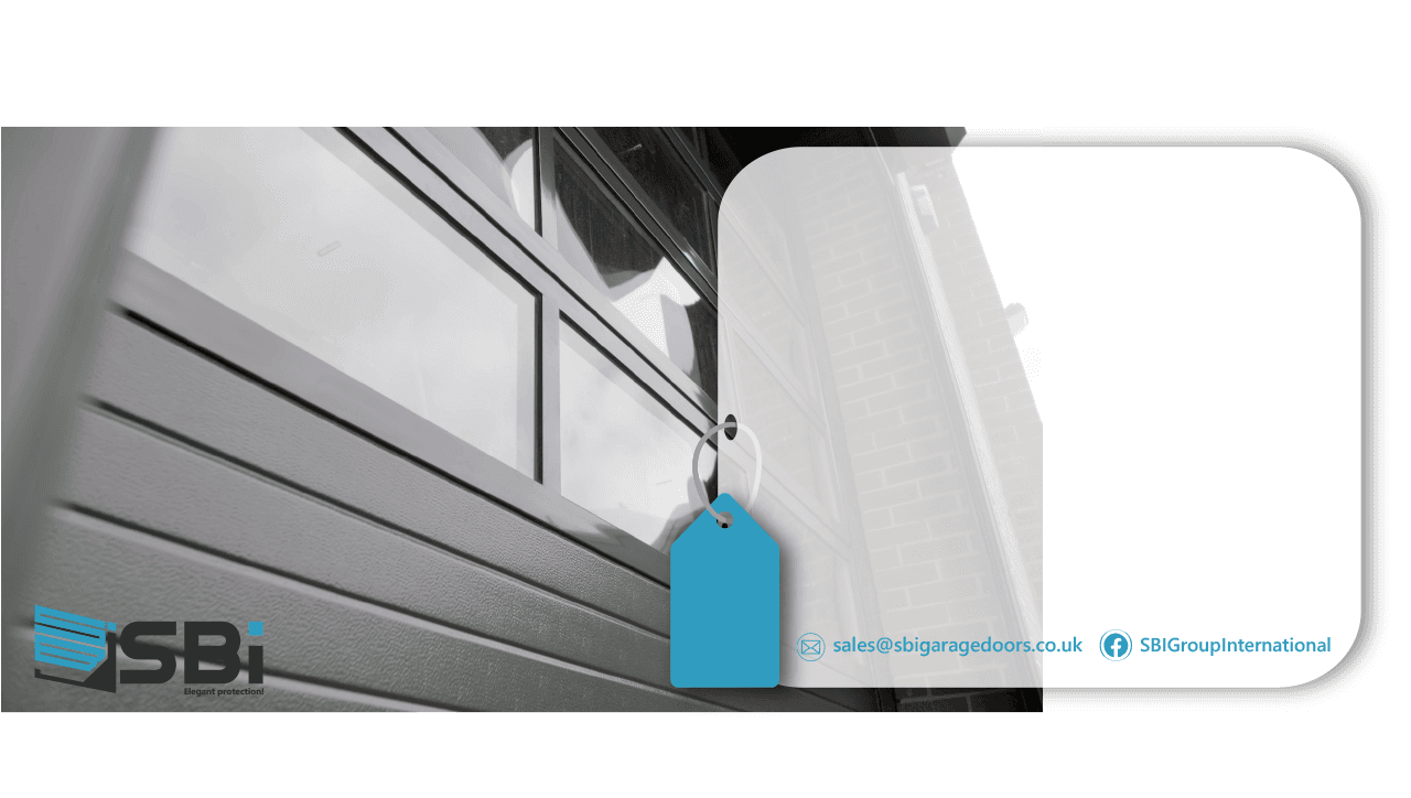 SBI commercial sectional door on an industrial unit