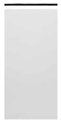 Flush door panel finish