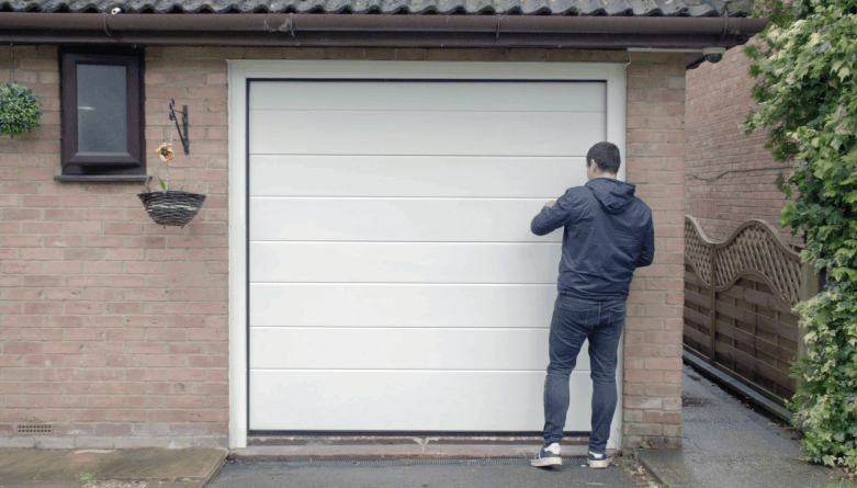 Novoferm iso20 sectional door with NovoPort operator