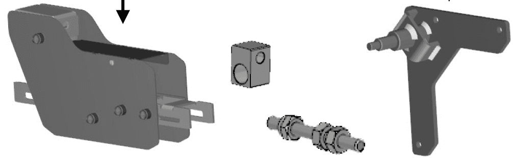 KIT ART90 BOOM PS MOOVI AC barrier arm — BFT product image 1