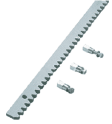 CVZ CREMAGL. 30X12X1MT M.4 ZN+PIOLI gear rack — BFT product image 1