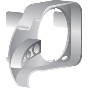 Right lateral front chain guide (grey)