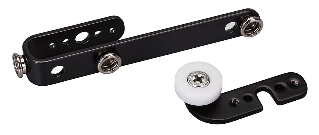 SMALL RIPPLE UNDERLAP ARM BLACK