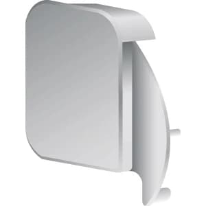 Left lateral front chain cover (grey)