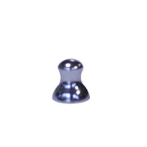 PACK OF 10 SILVER KNOBS