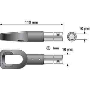 Manual Overide Eye Outlet for Hercules & Type 8 Motors