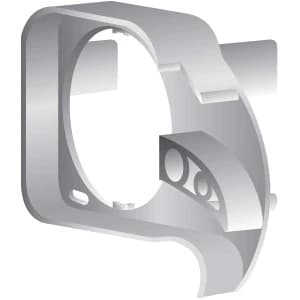 Left lateral front chain guide (grey)