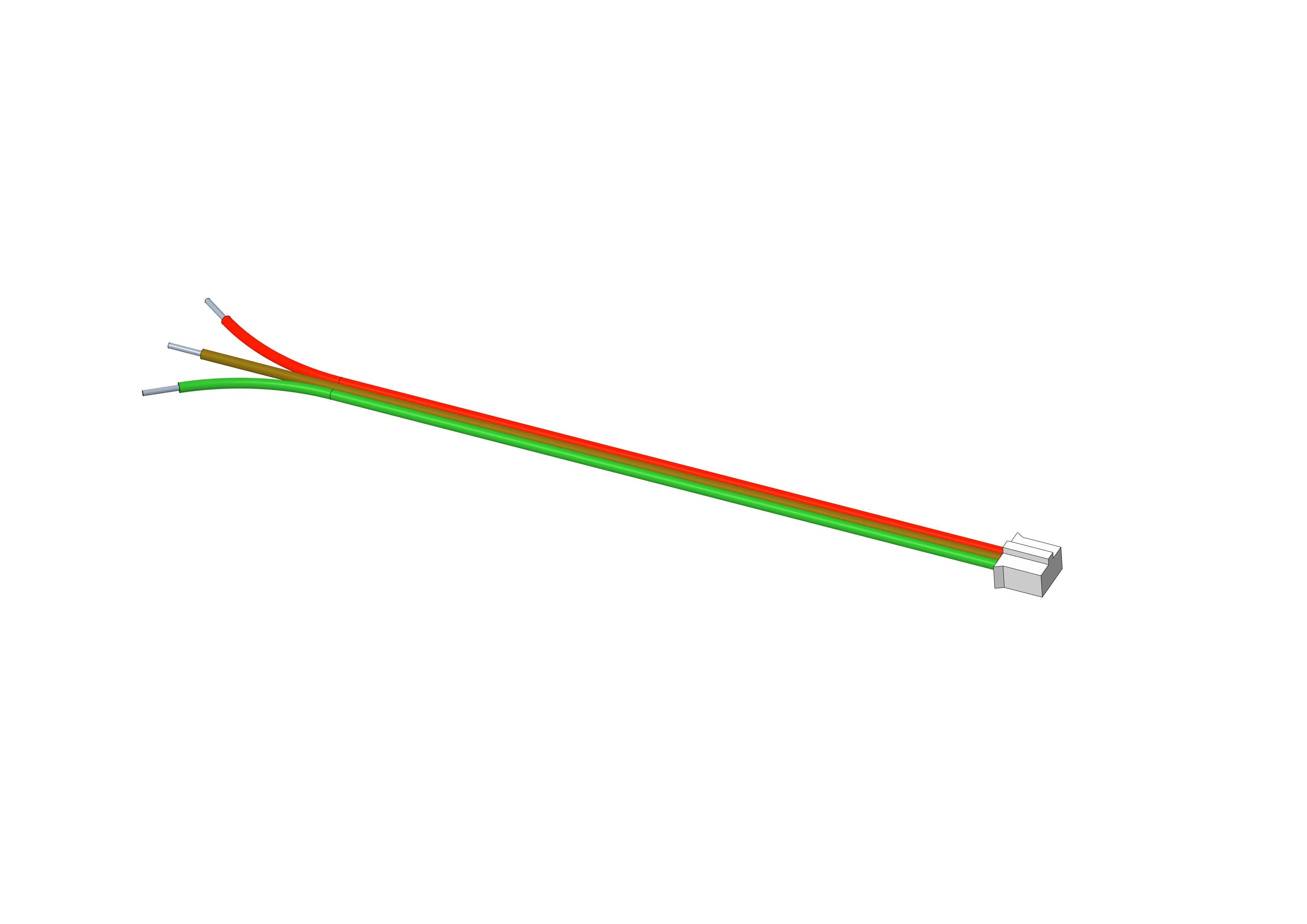 Cable of 2,5m for TL 25 WT motorization
