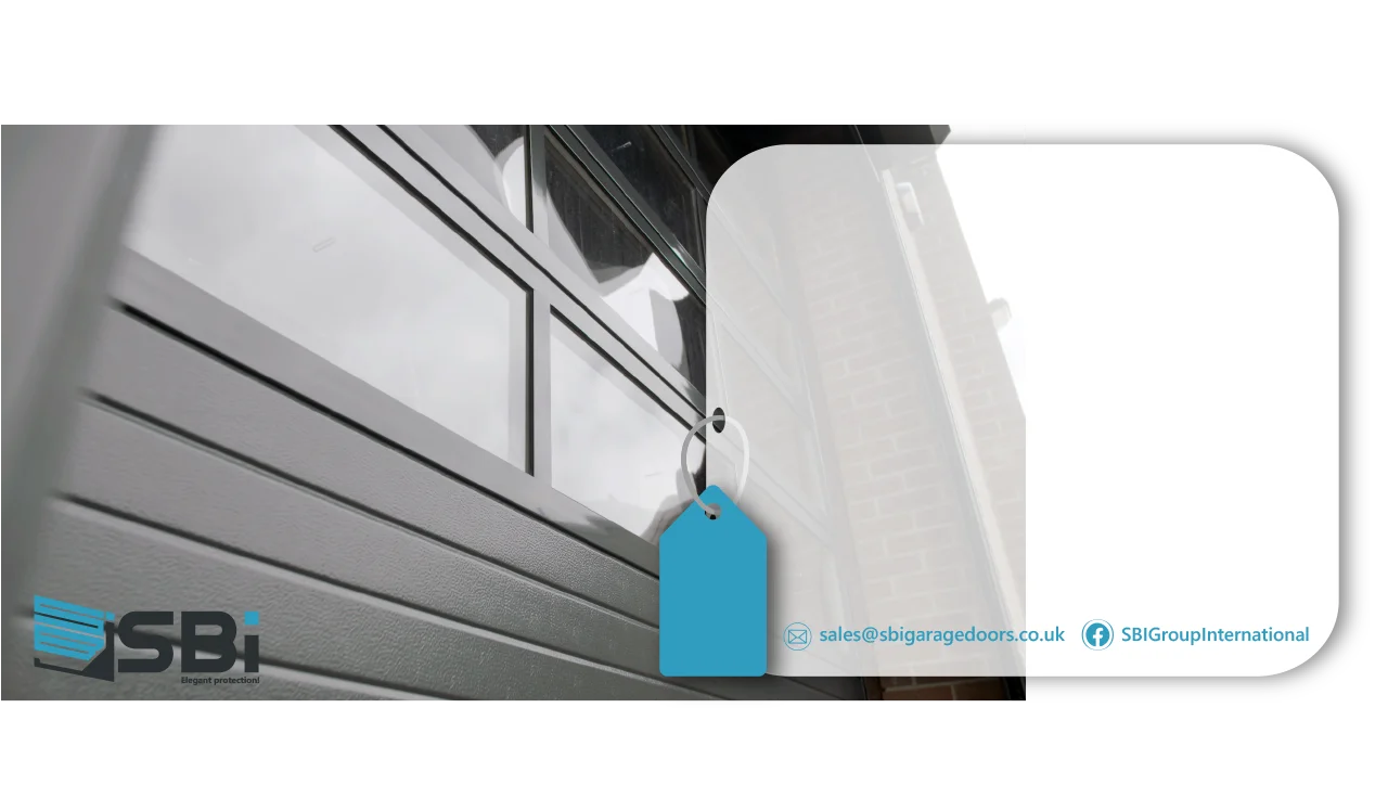 SBI commercial sectional door on an industrial unit
