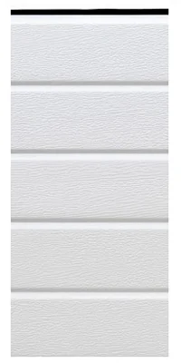 Rib door panel finish