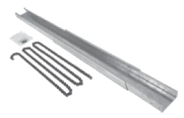 PBE garage door rail — BFT product image 1